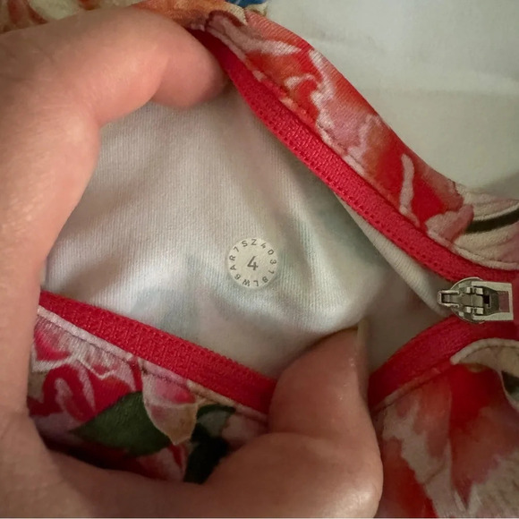 🆕🌸 Lululemon Seawheeze 2018 Speed Up Crop 21” Floral Cherry Blossom - Picture 2 of 7